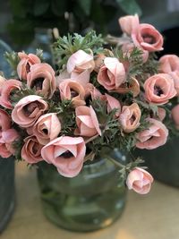 Close-up of rose bouquet