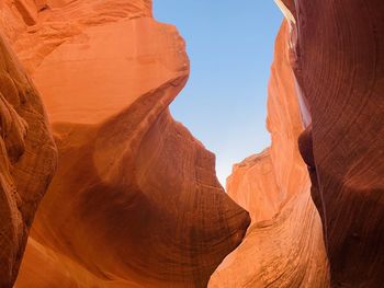 Rock formations at canyon national park
