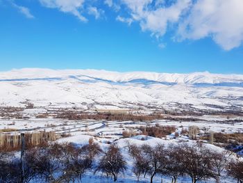 Snow view mountain