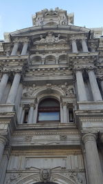 Low angle view of a temple