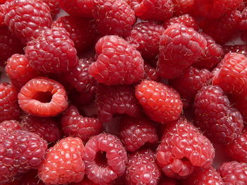 Full frame shot of strawberries