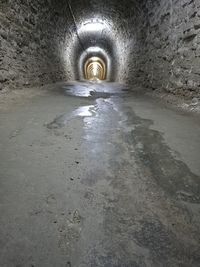 Illuminated tunnel