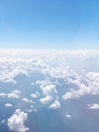 Low angle view of clouds in sky