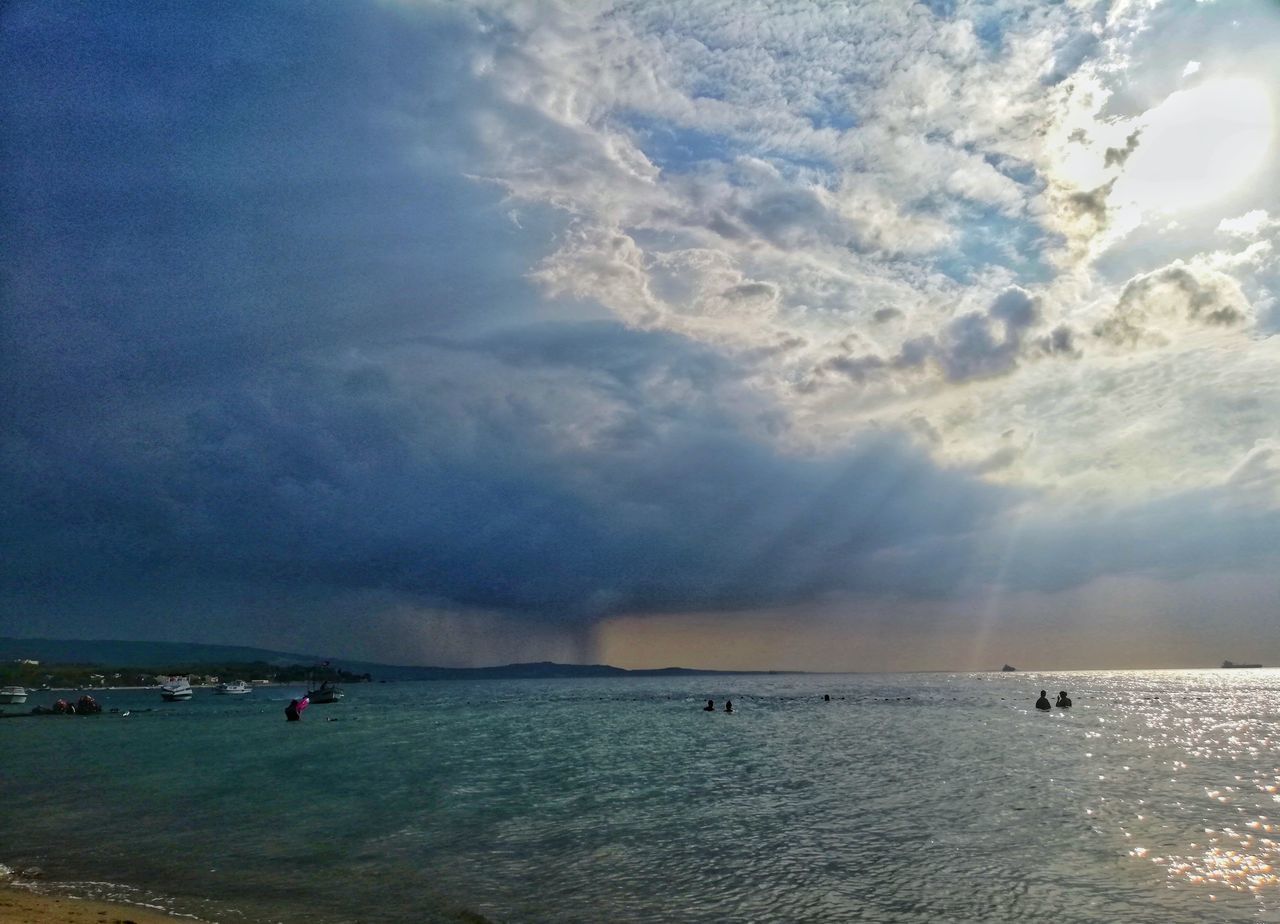 VIEW OF SEA AGAINST SKY