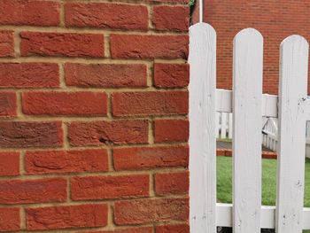 Close-up of brick wall