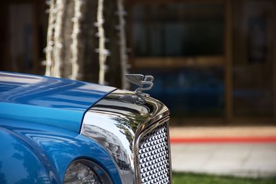 Close-up of vintage car