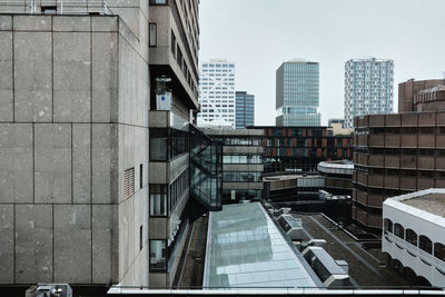 Office buildings viewed from hoog catharijne in utrecht 