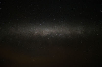 Low angle view of stars in sky