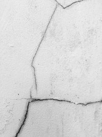 Full frame shot of cracked wall