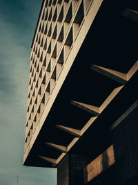 Low angle view of modern building