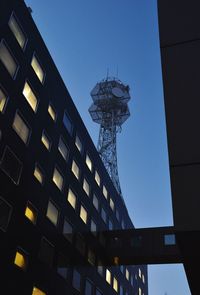 Low angle view of skyscraper