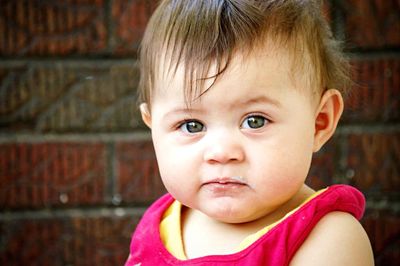 Portrait of cute baby boy