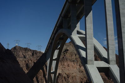 Low angle view of bridge