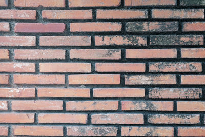 Full frame shot of brick wall