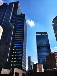 Low angle view of modern building