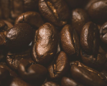 Detail shot of coffee beans