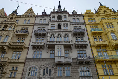 Low angle view of building against sky