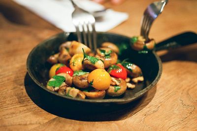 Close-up of food in bowl