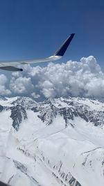 Eagles eye view over the mighty himalayas 