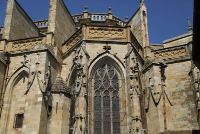 Low angle view of cathedral