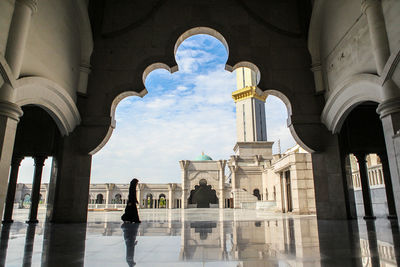 View of historical building against sky