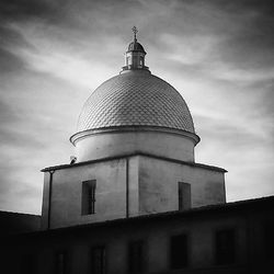 Low angle view of building against sky