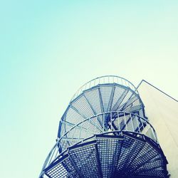 Low angle view of ferris wheel