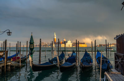 Boats in grand canal