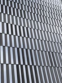 Low angle view of modern building against sky