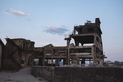 Old building against sky