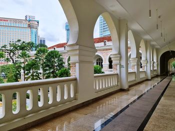 Corridor of building