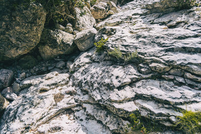 Full frame shot of rocks