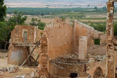 Old ruins of building