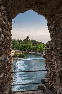 Scenic view of river against sky