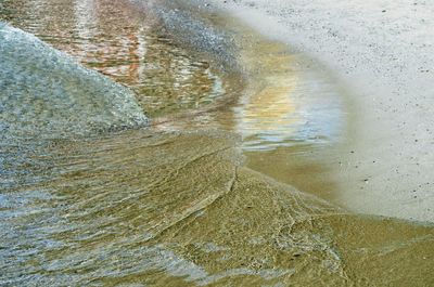 Full frame shot of sea water