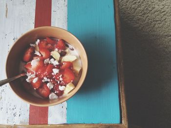 Close up of food in bowl