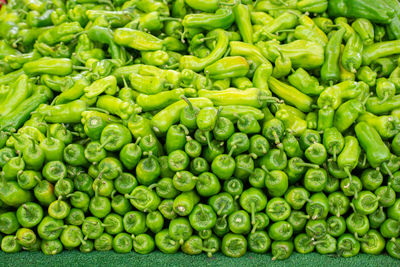 Full frame shot of green peas
