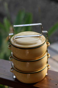 Close-up of drink on table