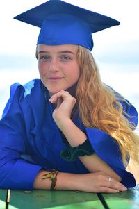 Portrait of a smiling young woman