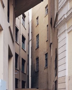 Exterior of residential building