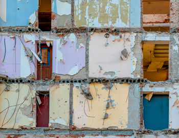 Low angle view of old building