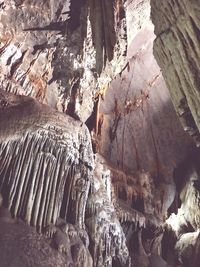 Panoramic view of rock formation