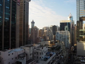 Cityscape against sky
