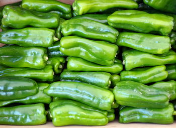 Full frame shot of green beans