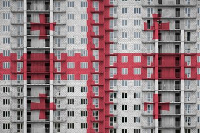 Full frame shot of building in city