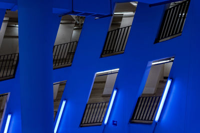 Low angle view of residential buildings