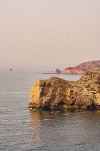 Just before sunset over cabo de sao vicente in sagres