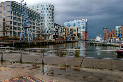 Modern buildings in city