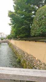 Scenic view of river against sky