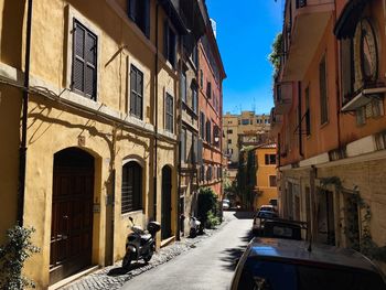 Street amidst buildings in city